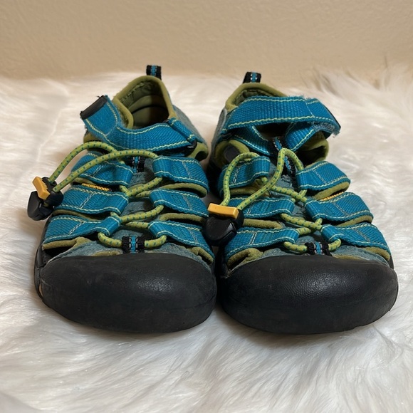 Keen Blue Green Beach Outdoor Water Shoes Sandal - Picture 3 of 10
